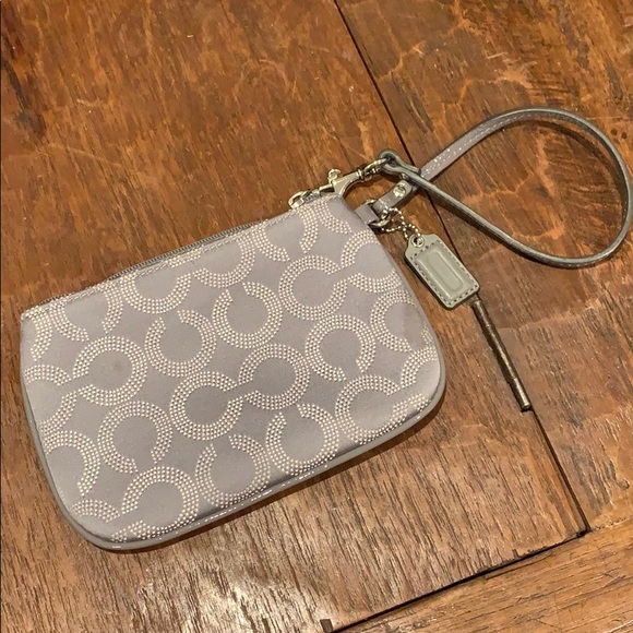 Coach Grey wristlet - new, no tag - Picture 3 of 4